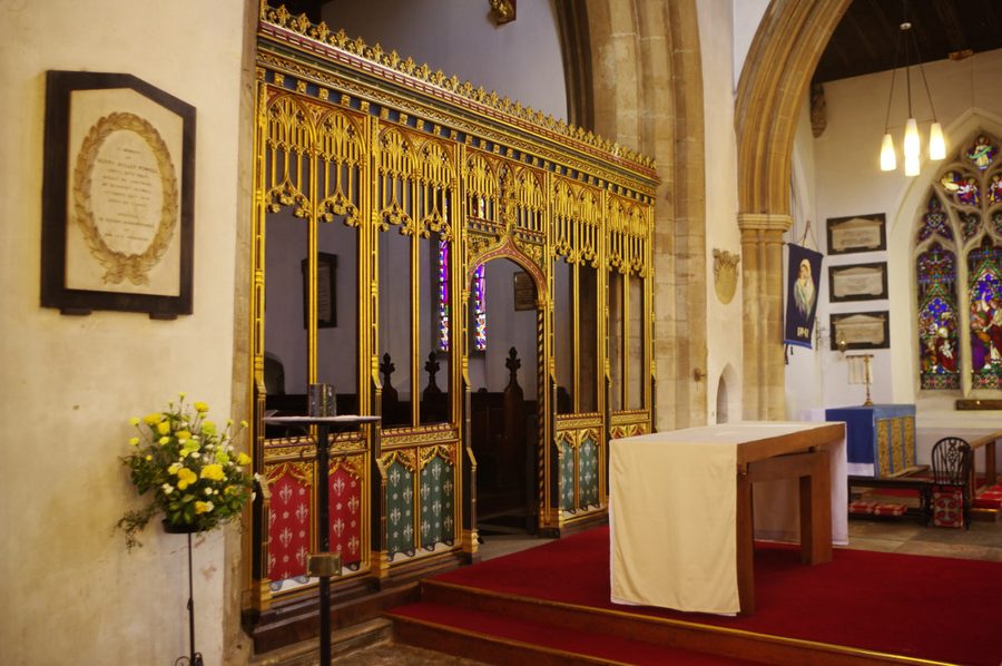 Intérieur de l’église paroissiale de Newport Pagnell