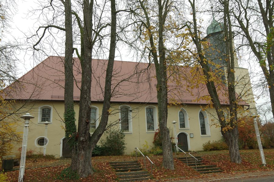 Église évangélique Saint-Nicolas à Gerstetten dans l'arrondissement d'Heidenheim