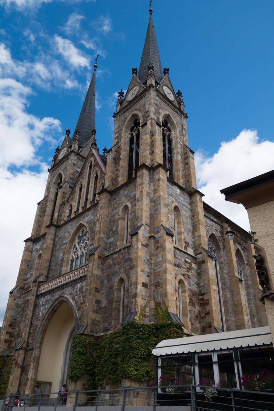 L’église paroissiale St. Johann im Pongau, aussi appelée cathédrale du Pongau.