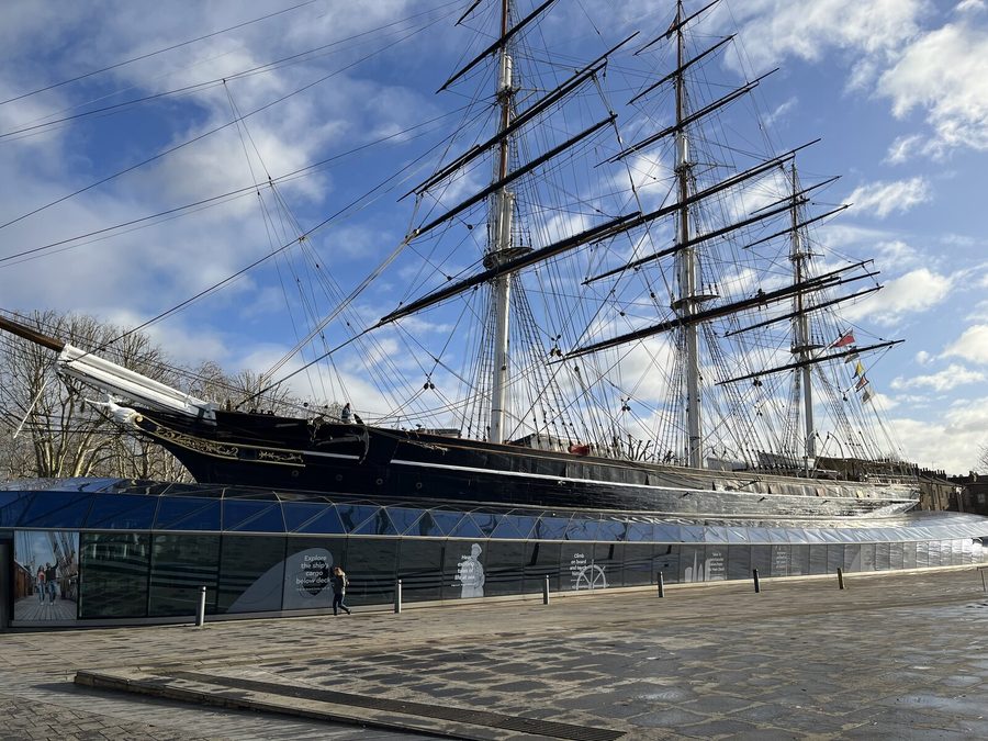 Le Cutty Sark à Greenwich, Londres