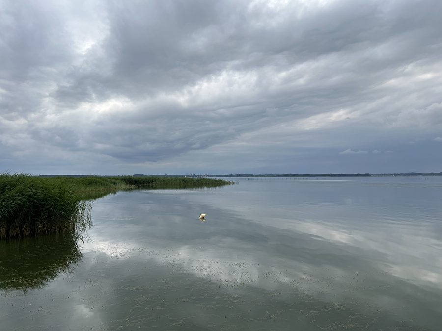 Vue sur le Peenestrom près d’Usedom