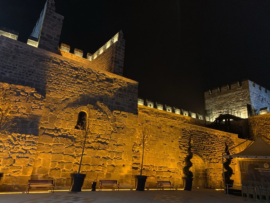 Château de Kayseri dans le centre historique de Kayseri