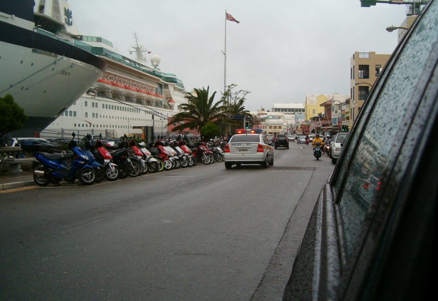 Front Street à Hamilton, Bermudes