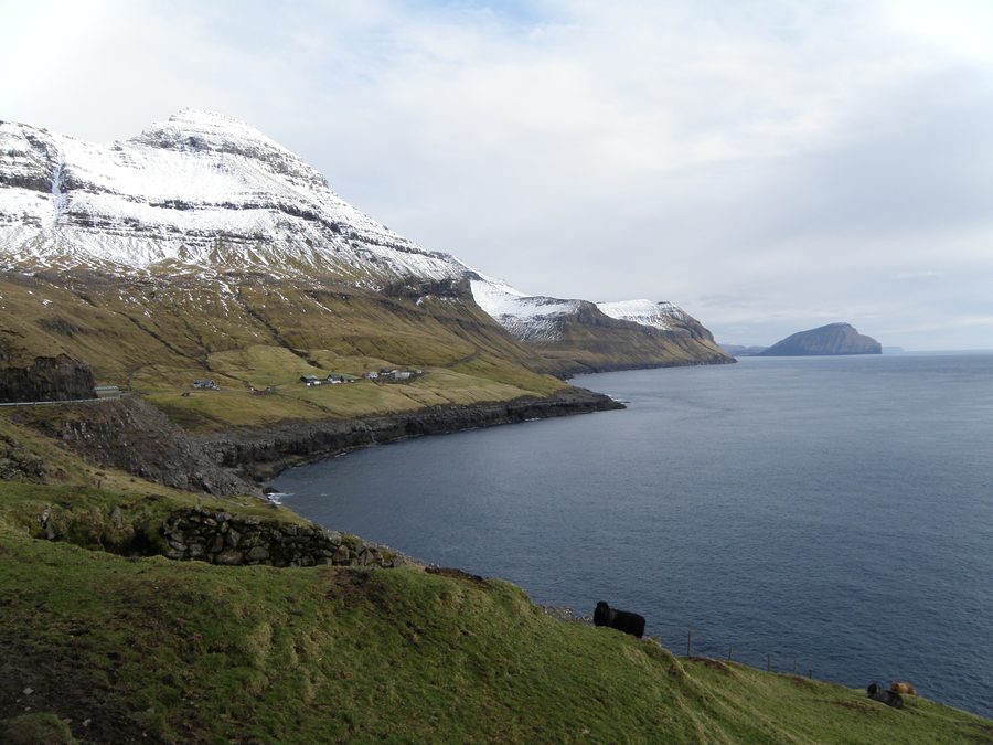 La côte ouest de Streymoy