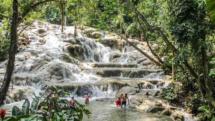 Dunn’s River Falls en Jamaïque