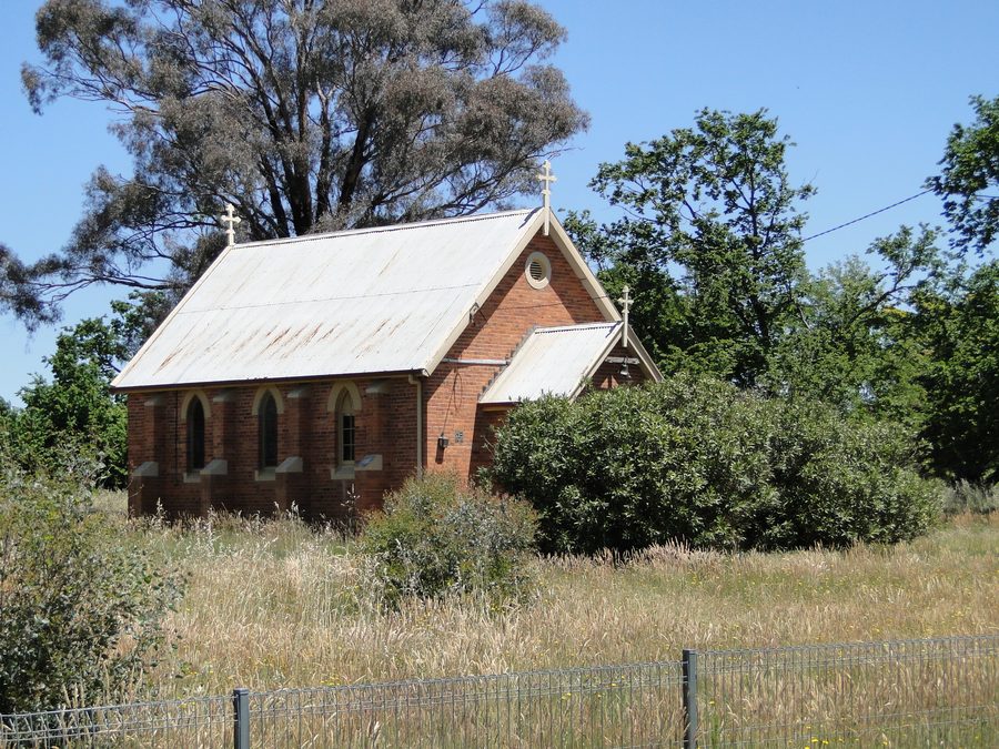 Église anglicane St Paul dans Humffray Street à Moonambel, Victoria
