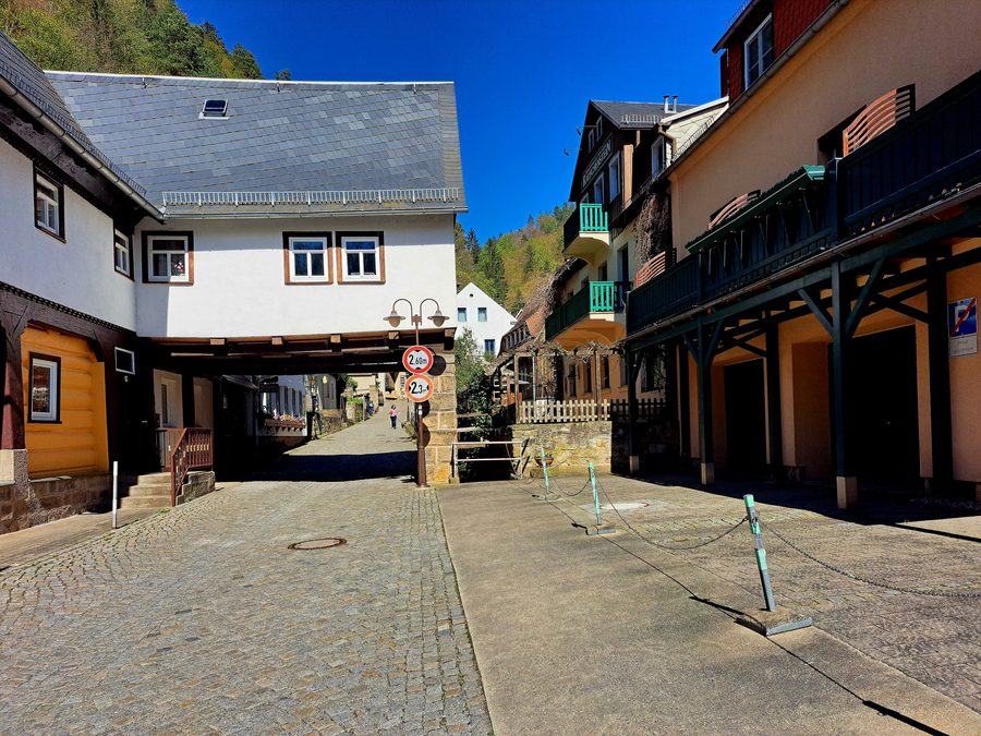 Brasserie Schmilkaer et moulin Schmilksche à Schmilka près de Bad Schandau