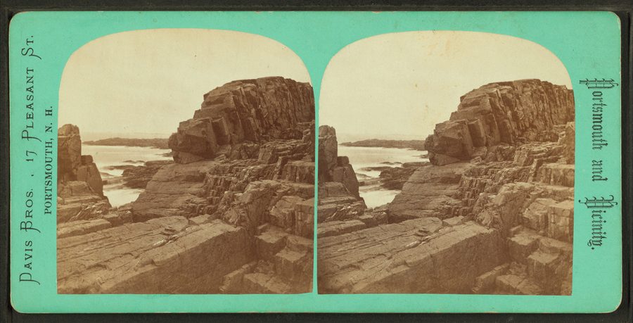 Falaises Bald Head à York Beach, Maine