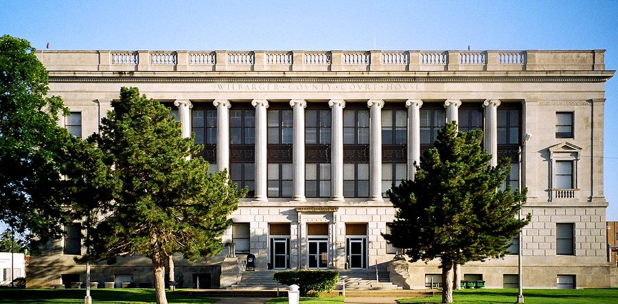 Palais de justice du comté de Wilbarger à Vernon, Texas