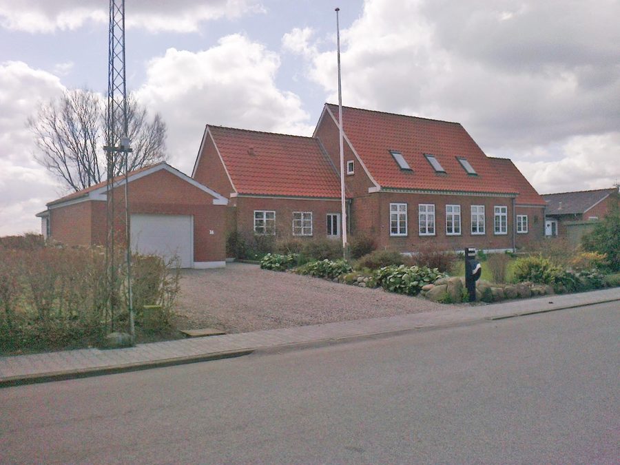 Vue extérieure de la gare de Bedsted Løgum à Bedsted