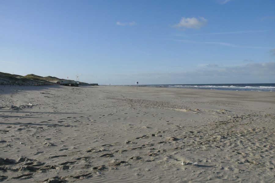 Plage de Callantsoog sur la mer du Nord