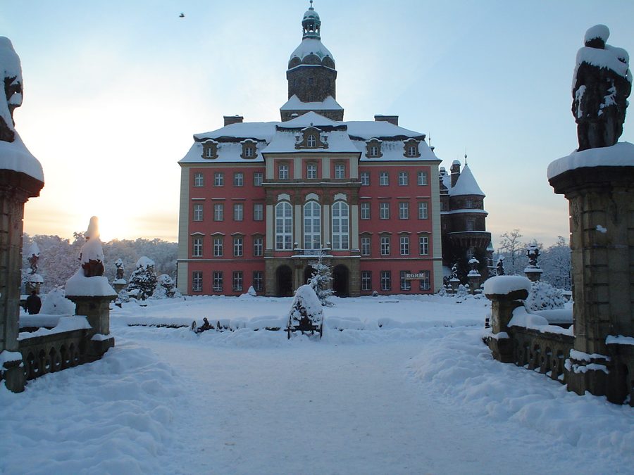 Château de Książ près de Wałbrzych en Basse-Silésie, Pologne