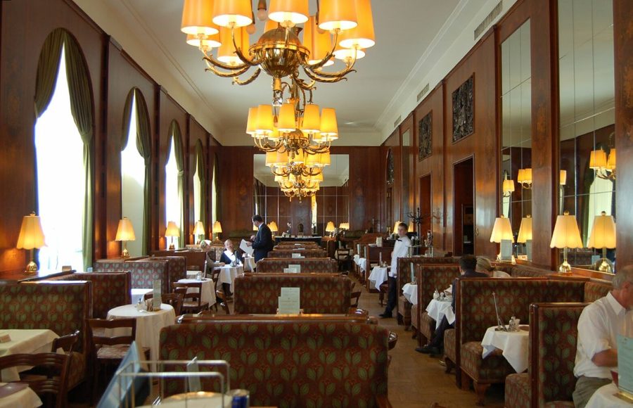 Intérieur d’un café viennois