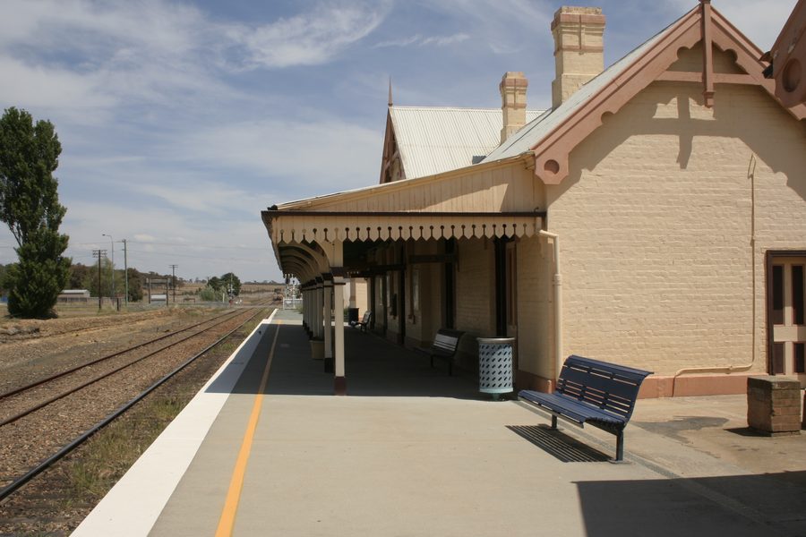 Gare historique de Bungendore en Nouvelle-Galles du Sud