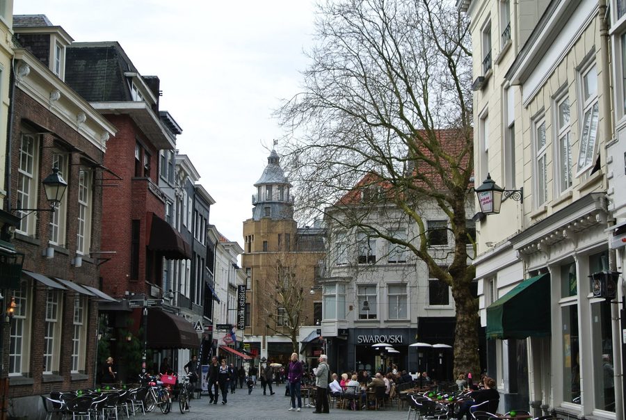 Vue urbaine à Breda, aux Pays-Bas
