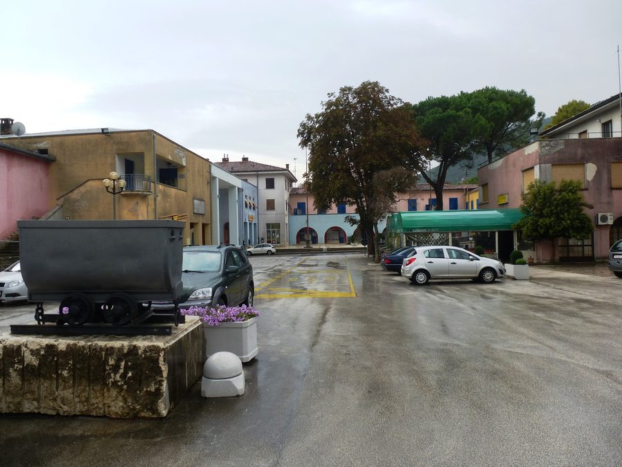 Centre de Raša avec son bâti historique
