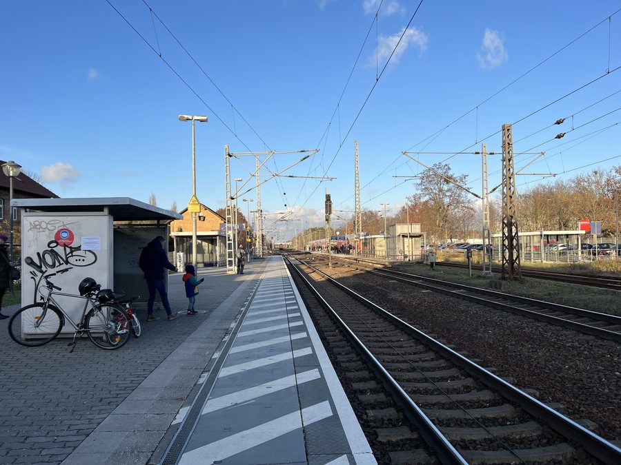 Gare de Ludwigsfelde à Ludwigsfelde, district de Teltow-Fläming