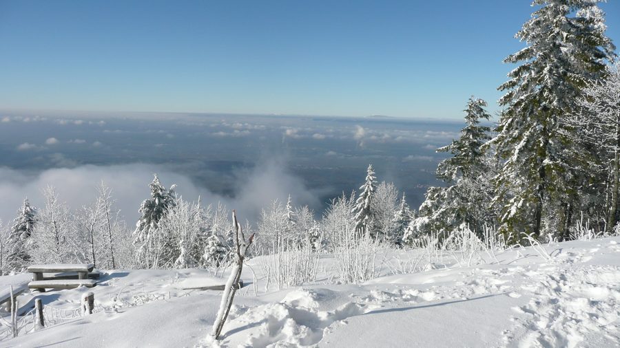 Mont Hochblauen dans la Forêt-Noire près de Badenweiler