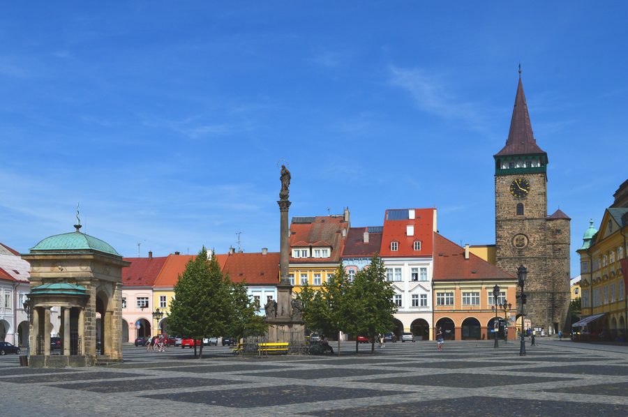 Jičín dans la région de Königgrätz