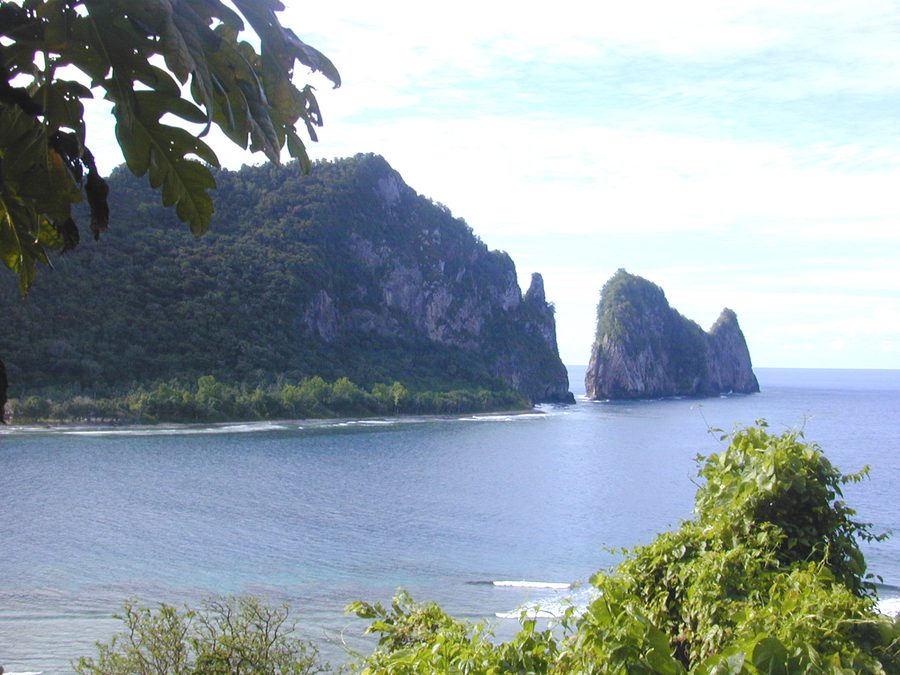 Vue insulaire sur Tutuila