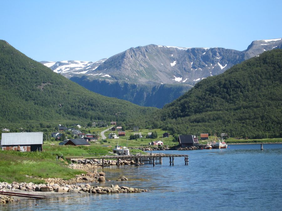 Medby à Senja, Norvège