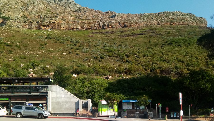Vue sur la montagne de la Table à Cape Town