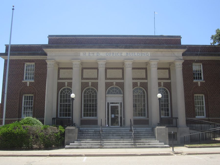 Bâtiment du Marlin Independent School District à Marlin, Texas