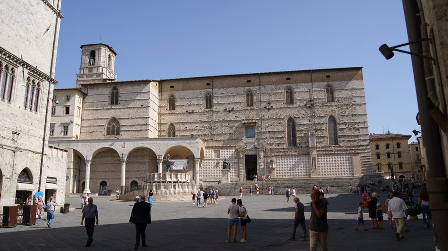 Cathédrale San Lorenzo à Pérouse, Italie