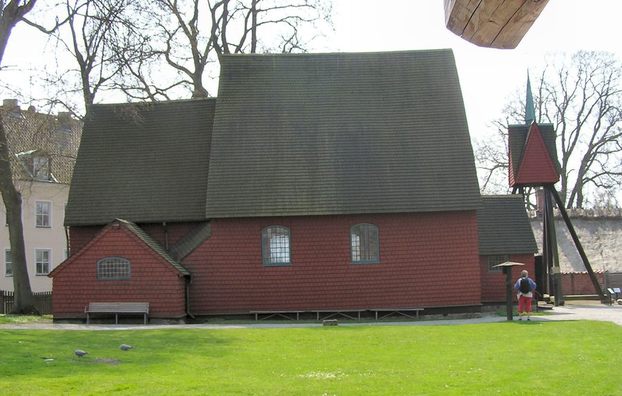 Église Bosebo au musée en plein air Kulturen à Lund