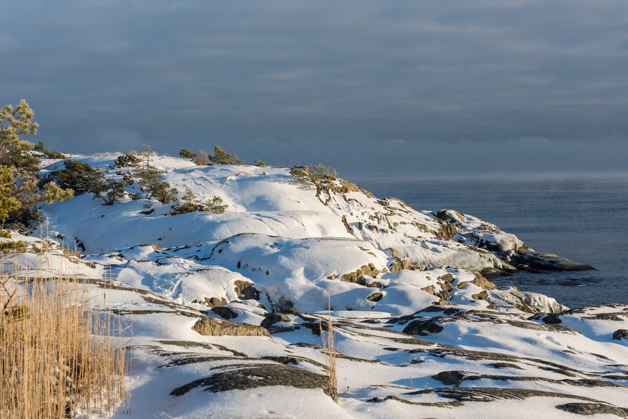 Paysage de l’île d’Utö dans la commune de Haninge, archipel de Stockholm