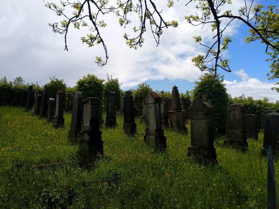 Cimetière juif rural à Berwangen dans le Kraichgau