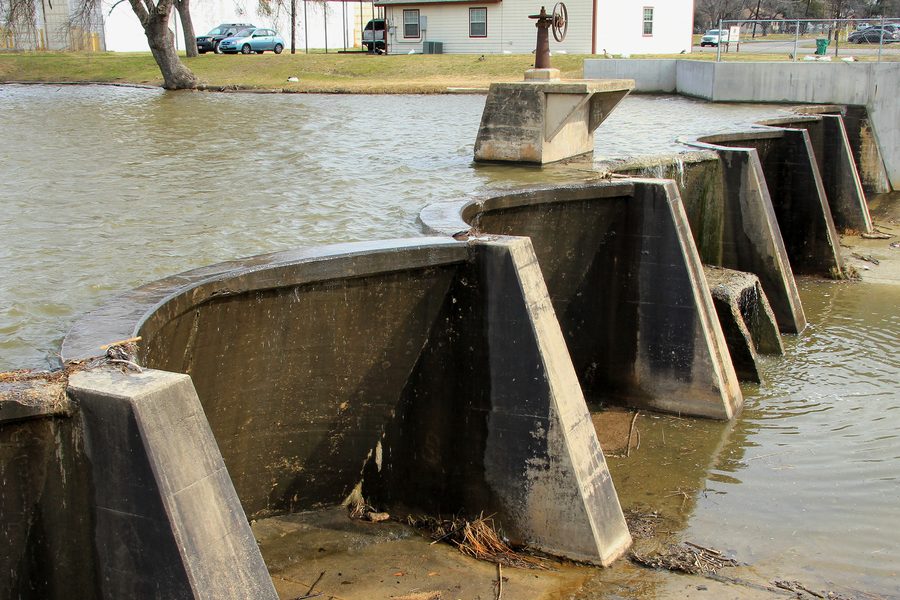 Murphy Park Lake Dam à Taylor, Texas