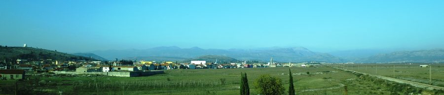 Village de Mitrovići au sud de Podgorica au Monténégro