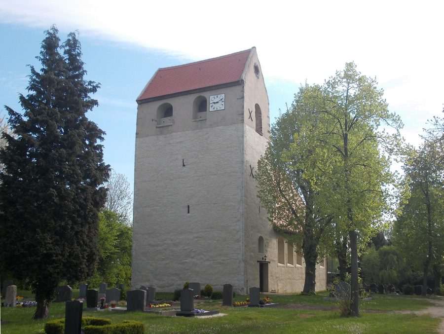 Église de Radefeld, Schkeuditz, arrondissement de Nordsachsen