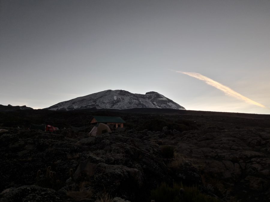 Ambiance matinale au Kilimandjaro