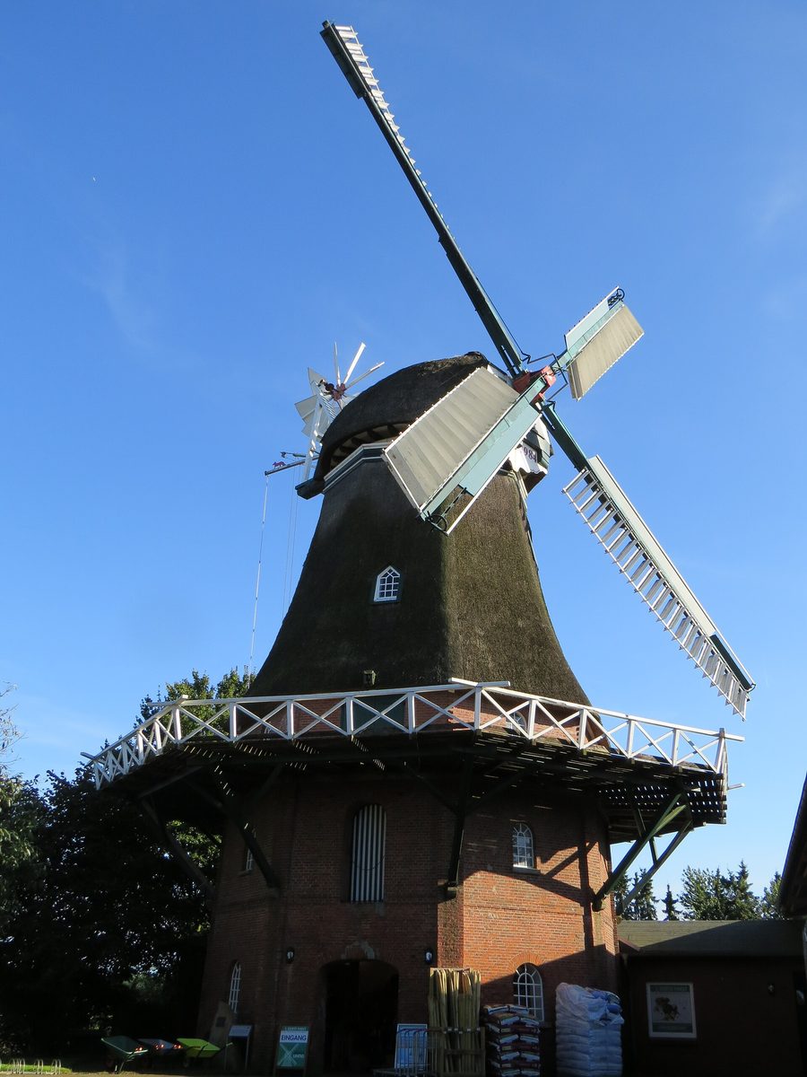 Moulin à vent à Lintig dans la commune de Geestland