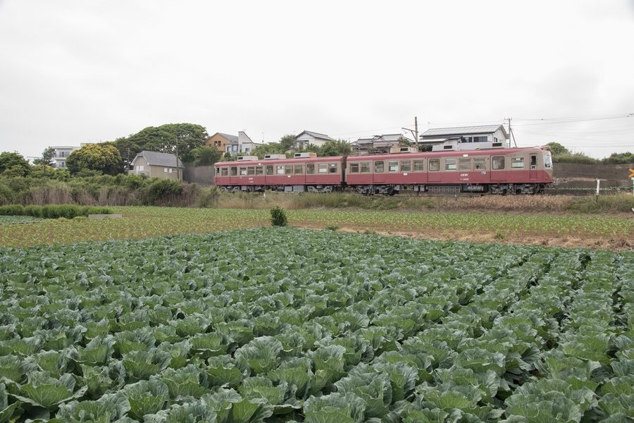 Train de la Chōshi Electric Railway à Chōshi