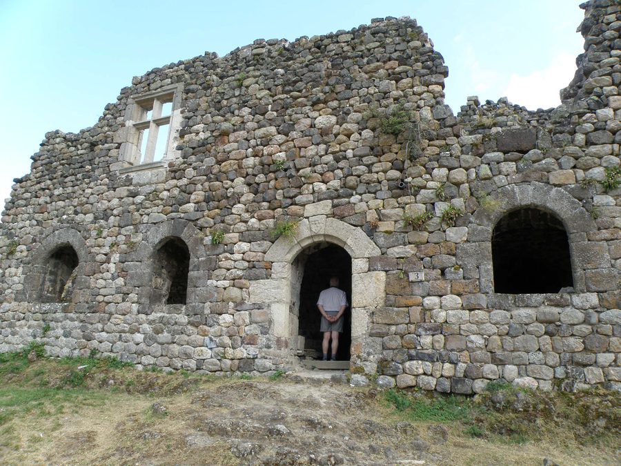 Ruines du château d’Arlempdes en Haute-Loire
