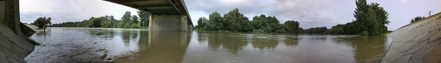 Le fleuve Tisza à Kisar, dans le nord-est de la Hongrie.