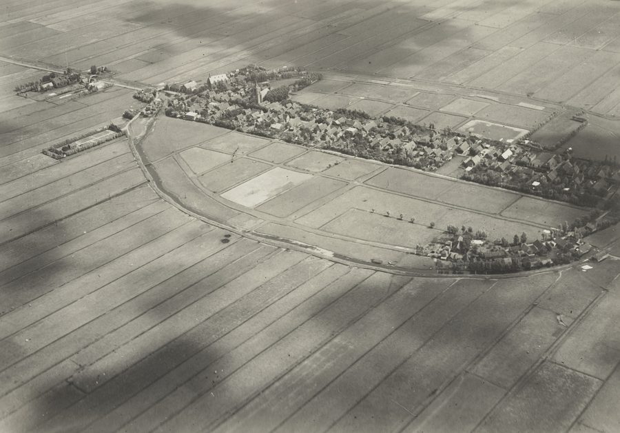 Photographie aérienne de Bunschoten, Pays-Bas