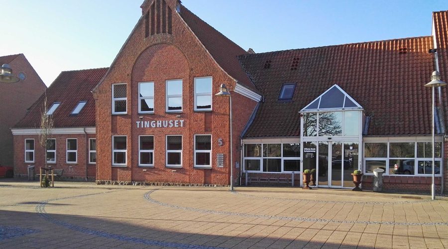 L’ancien hôtel de ville de la commune d’Ulfborg-Vemb à Ulfborg
