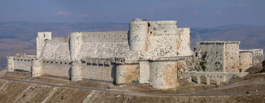 Le Crac des Chevaliers en Syrie