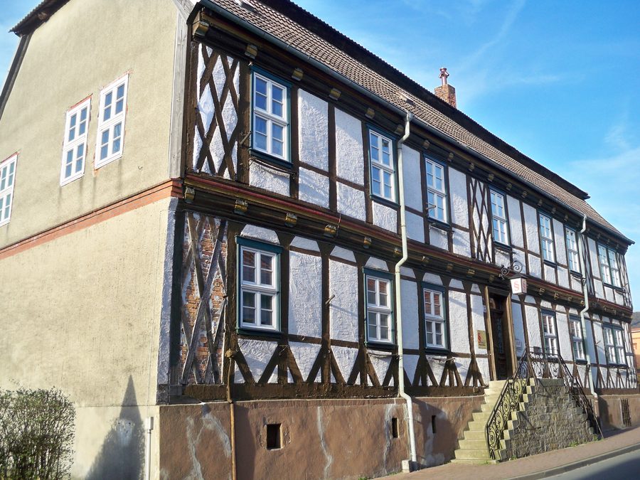 Vieille pharmacie à Oebisfelde-Weferlingen