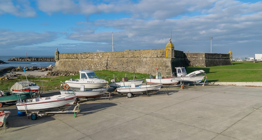 Forte da Lagarteira à Vila Praia de Âncora, dans la commune de Caminha