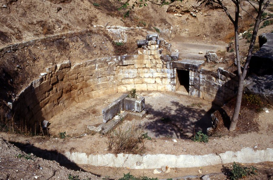 Tombeau tholos de Minyas à Orchomène, Viotia