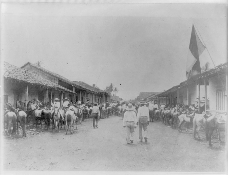 Rue principale à David dans la province panaméenne de Chiriquí