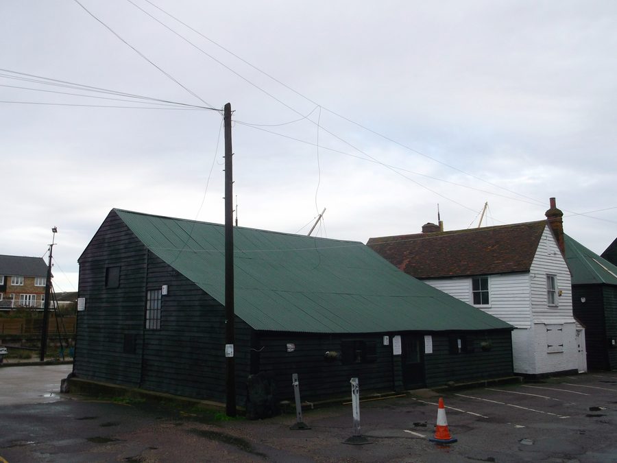 Entrepôt historique à Faversham Creek