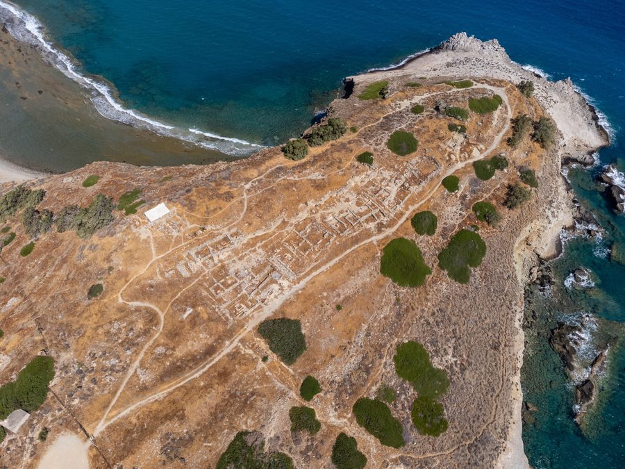 Site archéologique de Trypitos en Crète