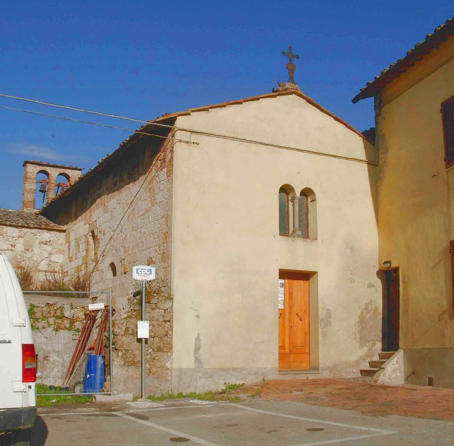 Extérieur de l’église San Bartolomeo à Campiglia dei Foci