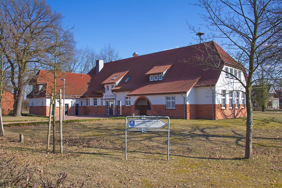 Ancienne école à Rohrsen, Basse-Saxe
